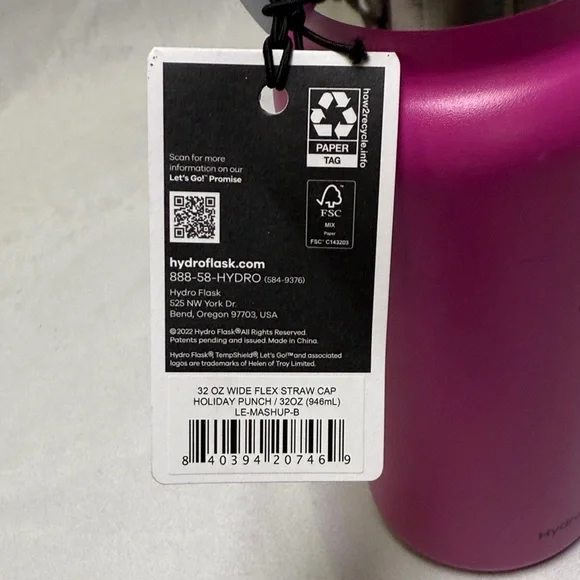 Hydro Flask Limited Edition Purple Bottle - Picture 2 of 4